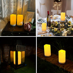 Waterproof Solar Candles for Outdoor Activities