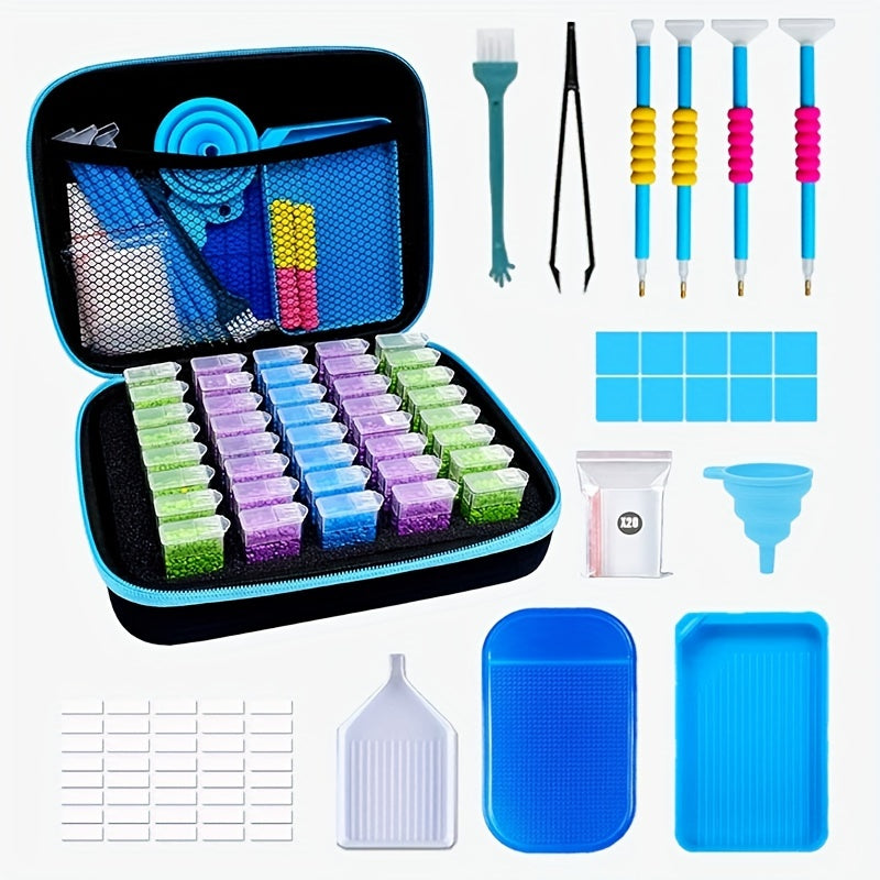 40 Bottles Diamond Painting Beads Storage Bag