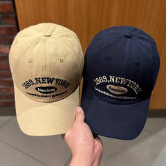 1989 Embroidered Baseball Cap Adjustable Sun Hat for Men Women