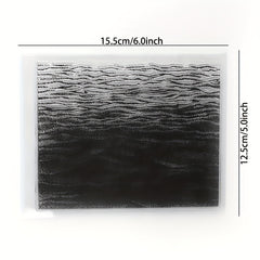Gentle Waves Stamps DIY Scrapbooking Album Card Making Rubber Clear Stamps