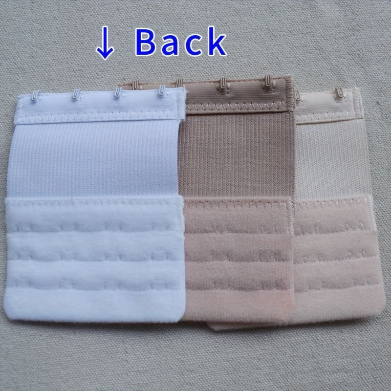 2pcs Elastic Bra Extenders Soft & Adjustable Women's Lingerie Accessories