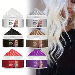 150g Disposable Hair Dye Mud DIY Hair Dye Wax Hair Clay Long lasting