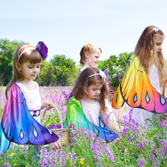 Magical Butterfly Wings Fairy Costume for Girls, Perfect for Parties