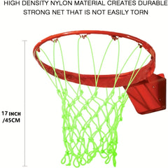 Glow in the Dark Basketball Net - Illuminate Your Game