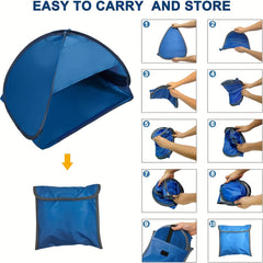 Portable Automatic Sunshade Tent for Beaches and Camping
