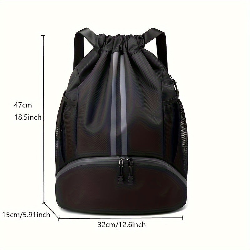 Basketball Storage Bag Large Capacity Wet Dry Separation Bag