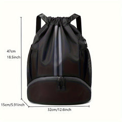 Basketball Storage Bag Large Capacity Wet Dry Separation Bag
