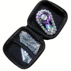 Metal Chain Toothed Metal Fingertip Gyroscope Sensory Toy