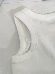 Girls Tank Top With Chest Pads Comfy Soft Undershirts