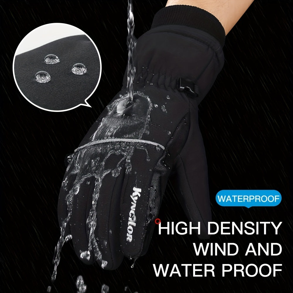 Winter Waterproof Touchscreen Warm Gloves for Skiing Cycling Driving
