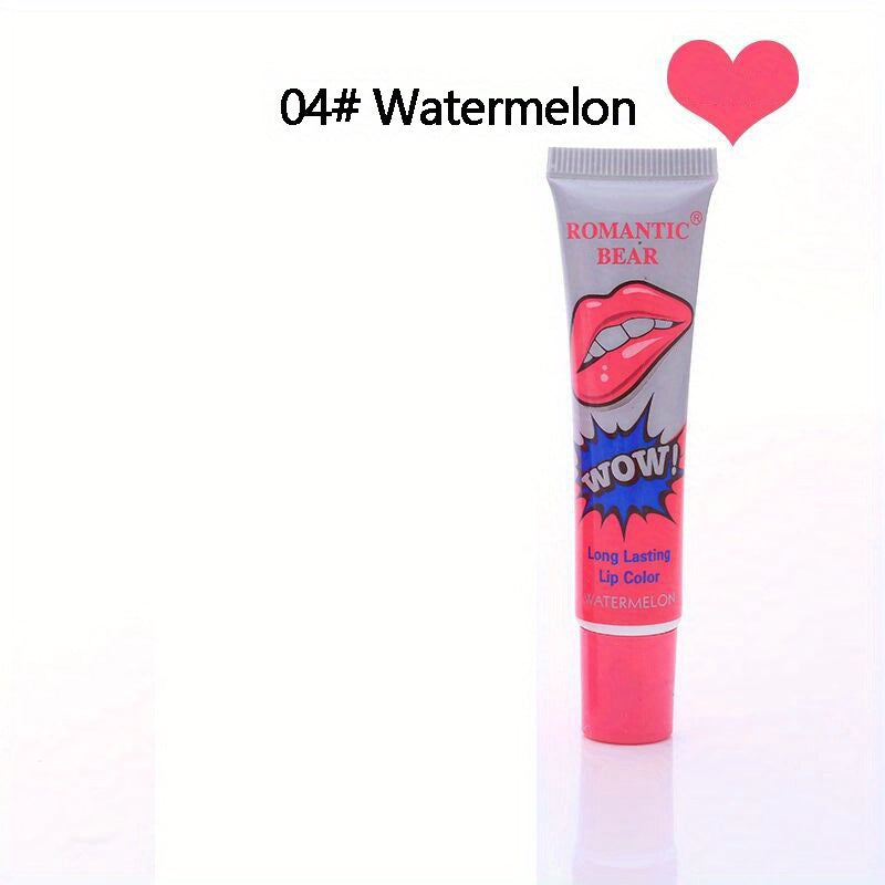 Matte Lip Gloss Set - Waterproof Tear-Off Lip Tint
