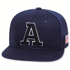 Men's A Letter Baseball Cap Unisex Adjustable Dad Hat Snapback Gift