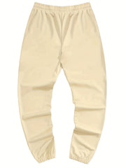 Men s Drawstring Pocket Sweatpants Casual Comfy Jogger Pants