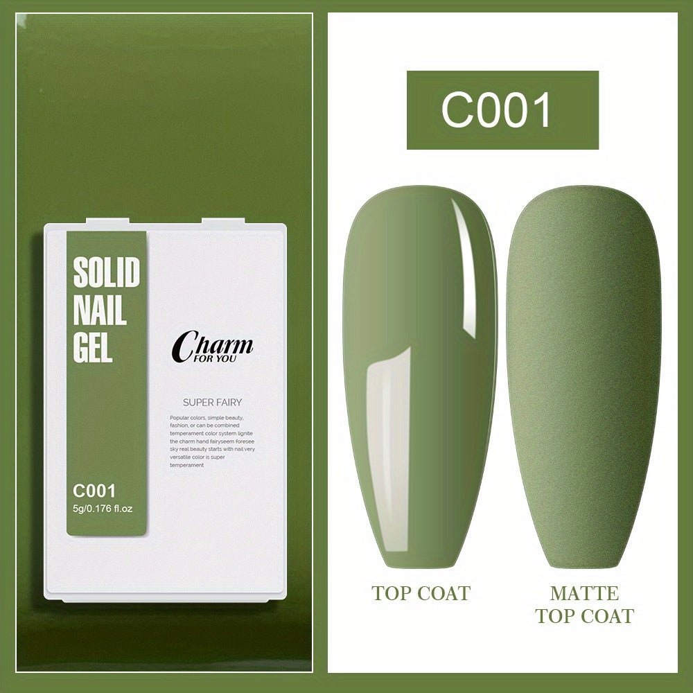 CHARM FOR YOU Gel Nail Polish 20 Colors Nude Neutrals
