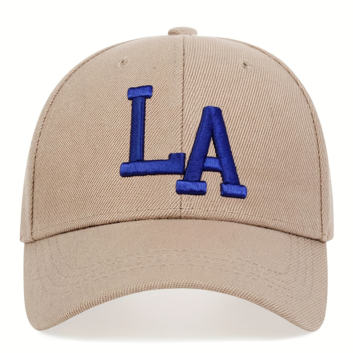 Unisex LA Embroidery Baseball Cap for Spring and Autumn