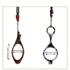 Fashionable Hanging Neck Reading Magnifying Glass for Elderly Men Women