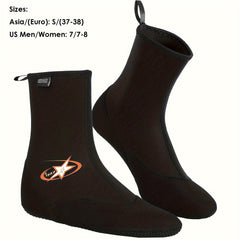 Neoprene Dive Boots for Water Sports - 1 Pair