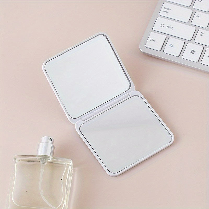 Double Sided Mini Makeup Mirror for Travel and Daily Use