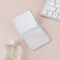 Double Sided Mini Makeup Mirror for Travel and Daily Use