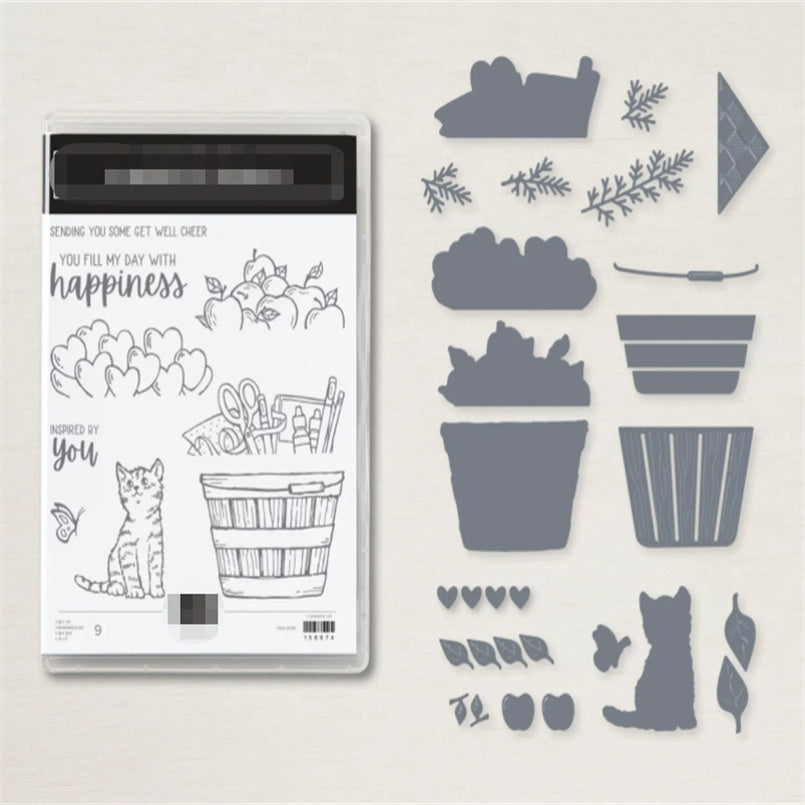 Metal Cutting Dies & Stamps Set for Scrapbooking