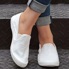 Comfortable Slip On Flat Shoes for Women Lightweight Walking Shoes