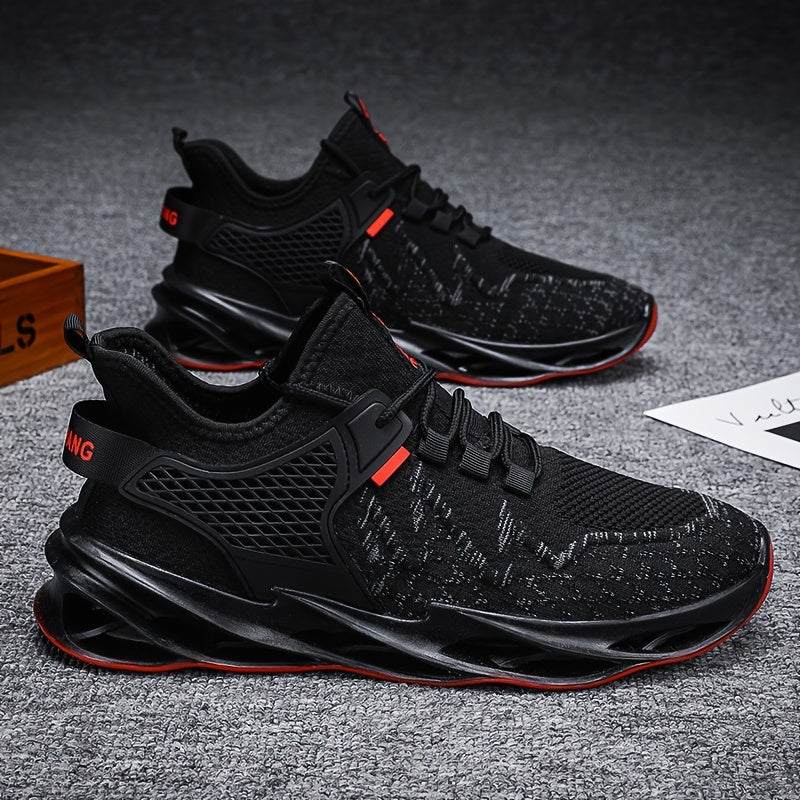 Men's Shock Absorption Blade Shoes Breathable Non Slip for Jogging