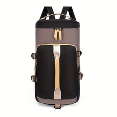 Large Capacity Storage Travel Bag Sports Yoga Backpack Wet Dry Separation
