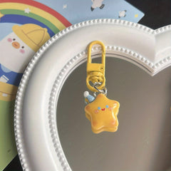 Star Key Chain & Hairpin Girl's Bag Decoration