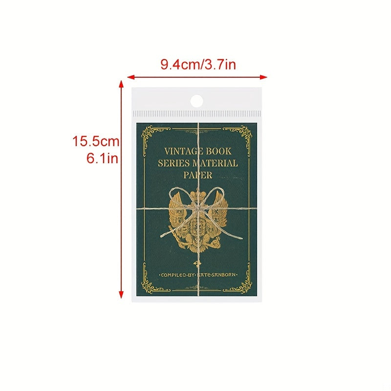 30 Sheets Retro English Journal Diary DIY Material Paper
