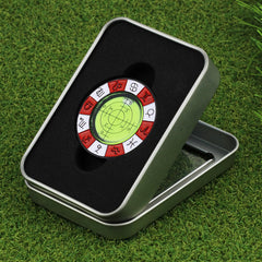 Golf Ball Marker Green Slope Reader Level Meter with Magnet