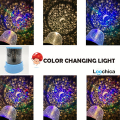 Romantic Night Light Projector for Kids, Bedroom Decor Gift