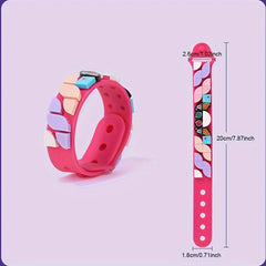 Animal Themed DIY Building Blocks Bracelet for Kids Fun ABS Toy