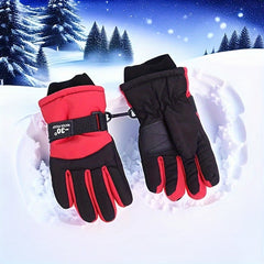 Winter Sports Gloves Non-slip Waterproof Warm Skiing Gloves
