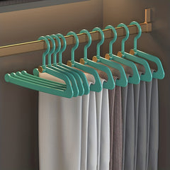 5pcs Trouser Hangers with Built-in Storage Gods Shaped Trouser Clips