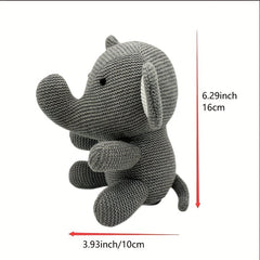 Plush Baby Elephant Stuffed Animal Toy Safe for Toddlers