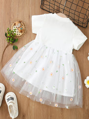 Baby Girls Lace Princess Dress Kids Summer Clothes