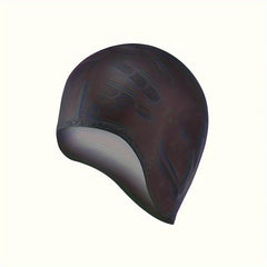Silicone Long Hair Swim Cap Unisex Ear Protection Waterproof Stretchy Cap