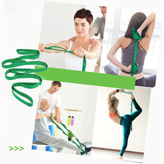 Non elastic Yoga Resistance Loop Band for Rehab Pilates Yoga