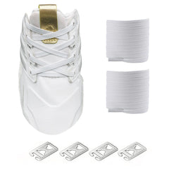Elastic No Tie Shoelaces System for Adult and Kids Shoes