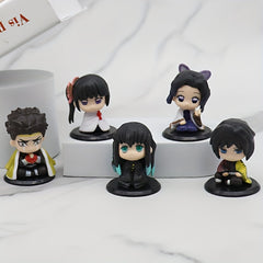 5pcs Anime Character Ornament Model Fan Collection Gift