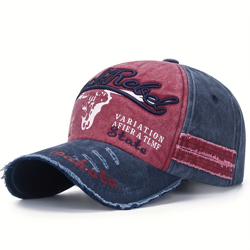 Men's Retro Embroidered Baseball Cap