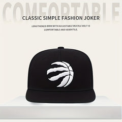 Unisex Breathable Adjustable Baseball Cap with Letter Embroidery