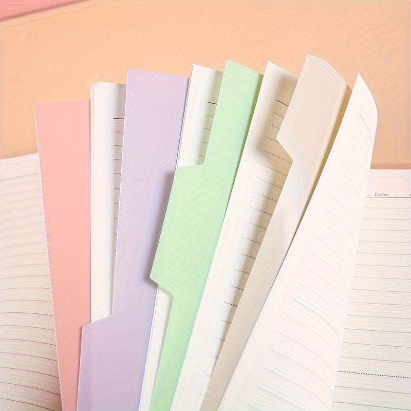 4pcs Translucent Planner Divider Line Budget Binder