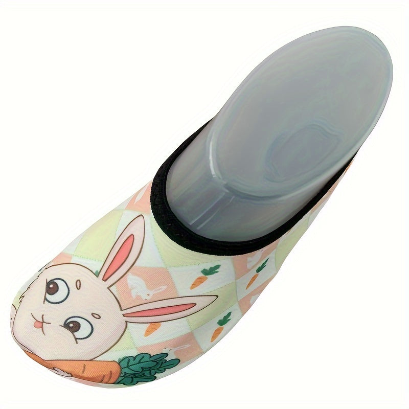 Girl's Bunny Pattern Water Socks Quick Dry Shoes