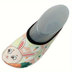 Girl's Bunny Pattern Water Socks Quick Dry Shoes