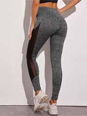 Women's Yoga Pants Stretchy Mesh Leggings