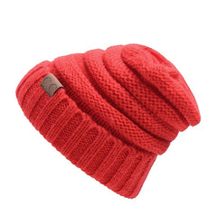 Women's Slouchy Winter Beanie Hat - Chunky Knit