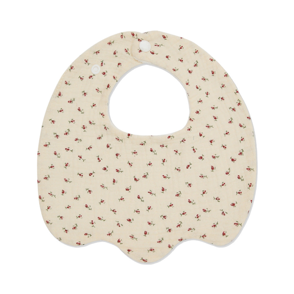 Baby Double Side Towel Printed Bib