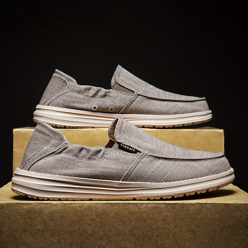 Men's Breathable Loafer Shoes Non-slip Slip-On Shoes