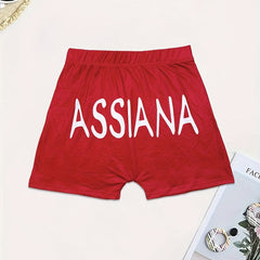 Letter Print Skinny Shorts Yoga Casual Summer Shorts Women's Clothing